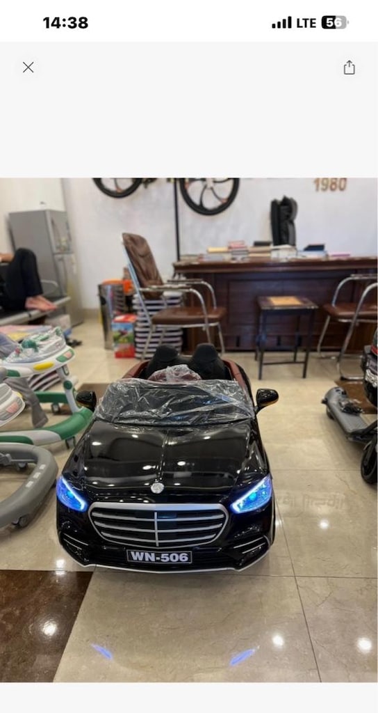 MERCEDES S600 AKÜLÜ ARABA 12 VOLT ÇİFT KİŞİLİK - 5