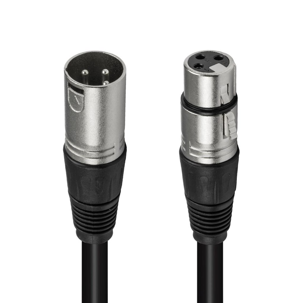 3/5/10 Metre XLR 3 Pin Dişi Erkek Mikrofon Stüdyo Jack Ara Kablo - 2