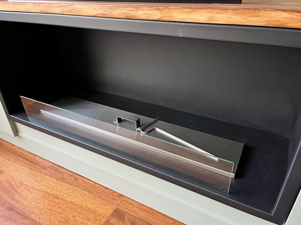 Korflame Ankastre Bioethanol Şömine 120cm Özel Kasalı - 8