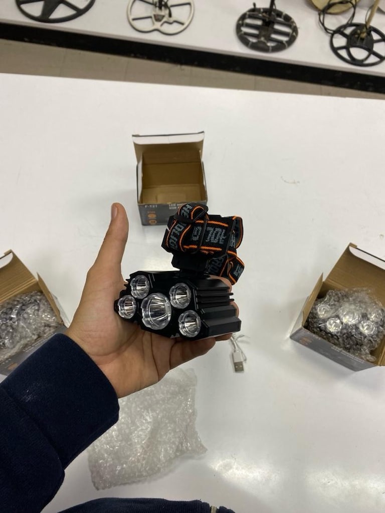 150W Ultra Güçlü Led Şarjlı Kafa Feneri - 5
