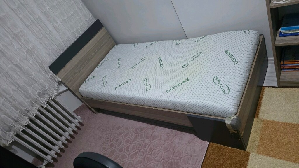 90x190 Tek Kişilik Yatak ve Süngeri