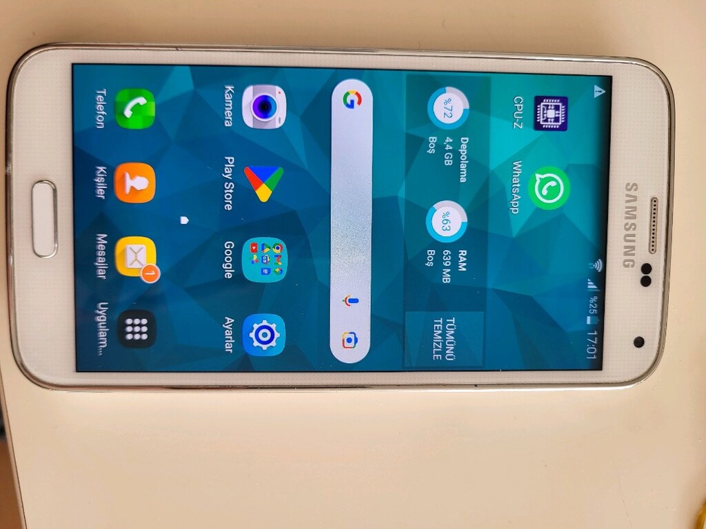 Samsung Galaxy S5 - EMSALSİZ TEMİZLİKTE / KOLEKSİYONLUK / KUTULU - 2