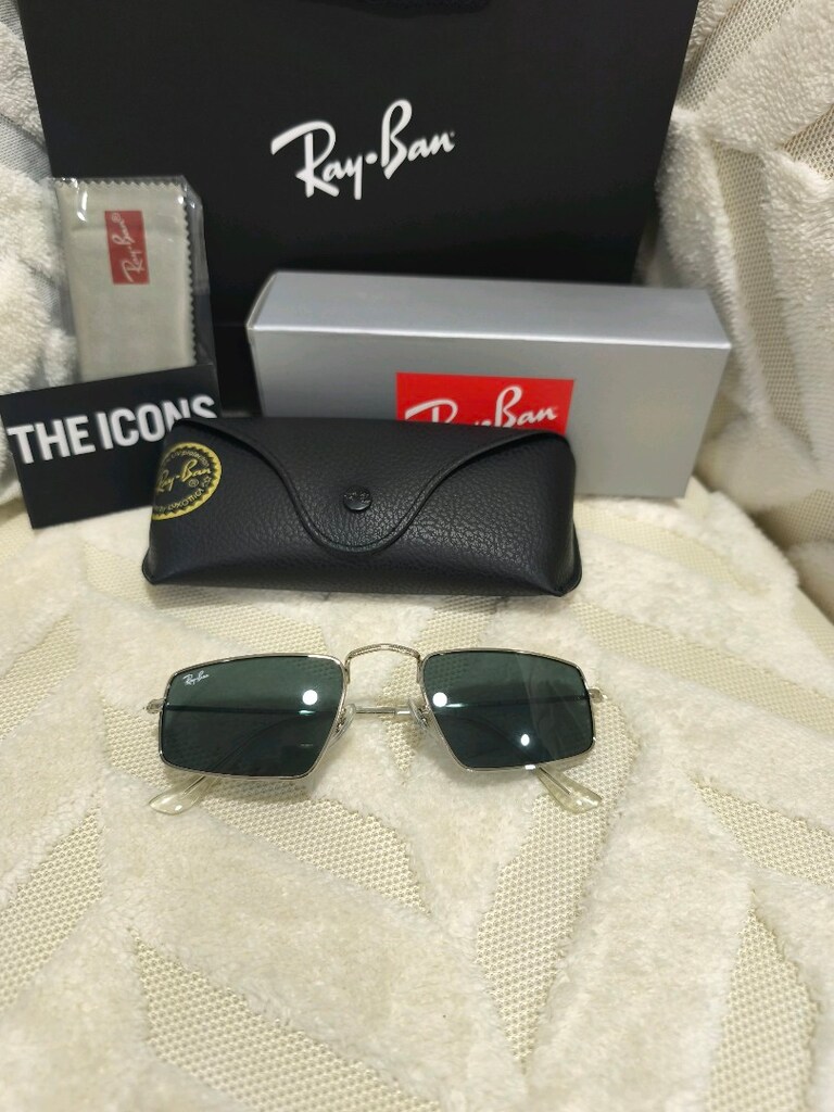 Ray-Ban 3957 İnce Metal Çerçeveli Şık Güneş Gözlüğü - 5