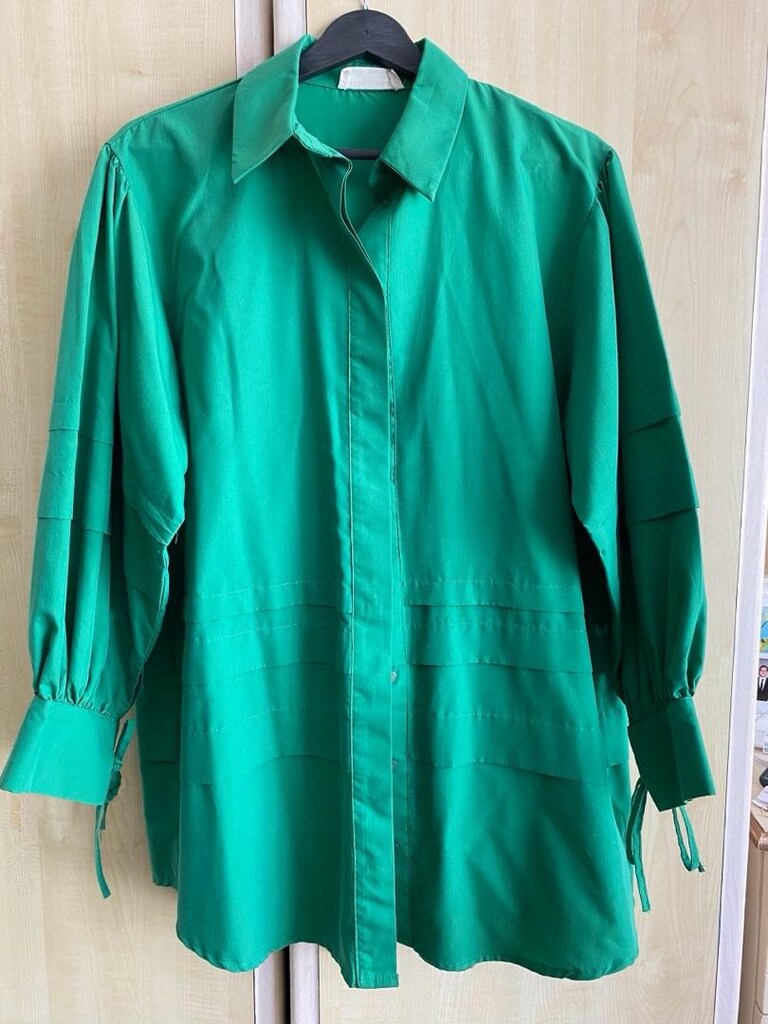 Benetton yeşili gömlek - 2