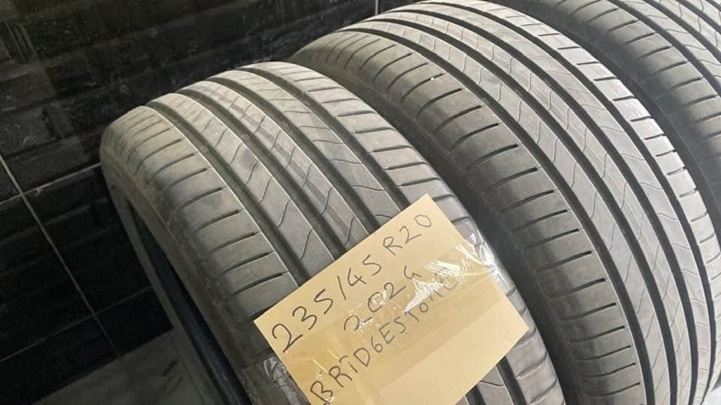 235/45/20 BRİDGESTONE 2024 SIFIR AYARINDA HATASIZ TEMİZ UYGUN - 3