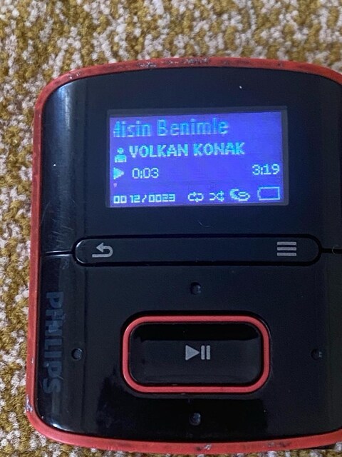 Phılıps mp3 çalar 2 gb