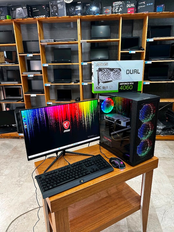 GAMİNG Intel 14. Nesil RTX 4060 16 GB RAM 512 GB SSD RGB KASA - 4