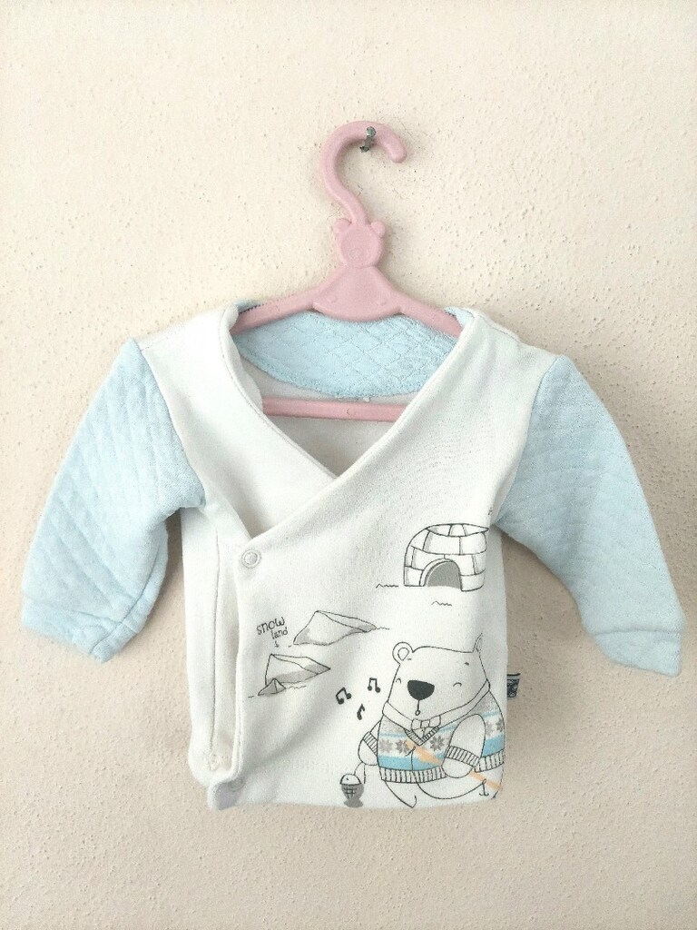 LittleLife bebek ayıcık desen Zıbın üstü