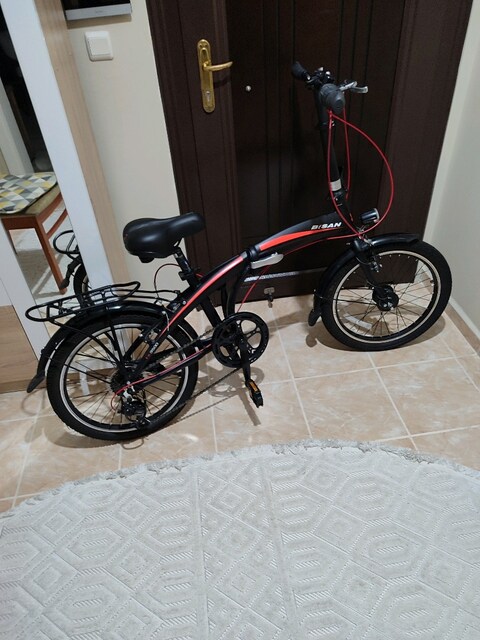 Bisan FX 3500 7v katlanır bisiklet dinamolu