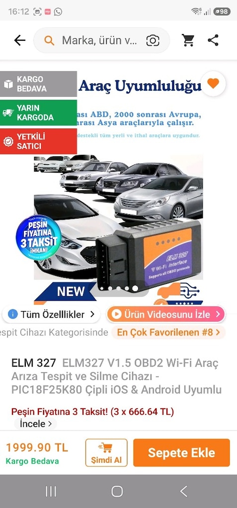 obde elm327 - 2