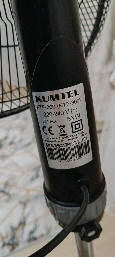 Kumtel vantilatör - 3
