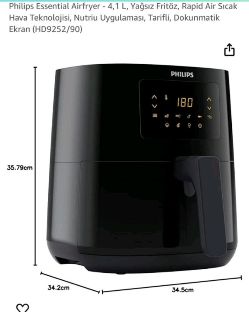 Philips Essential Airfryer HD9252/90 - 15