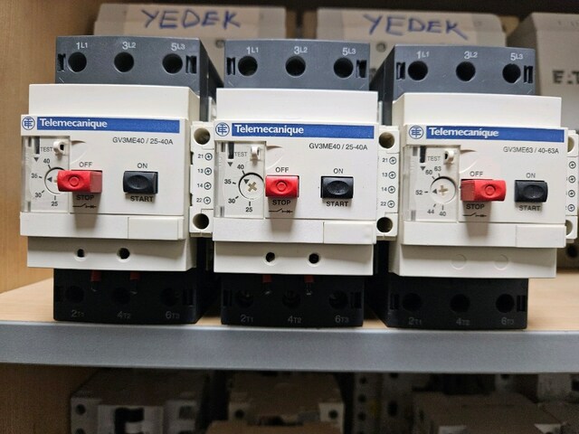 telemekanik schneider kompak şalter sartel kontaktör tmş sigorta panos