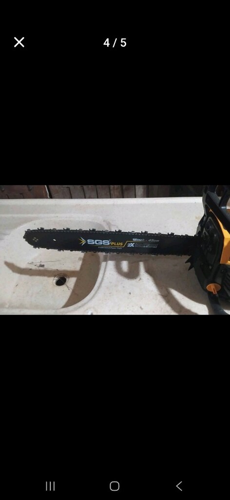 sgs benzinli testere 43 cm18inch - 4