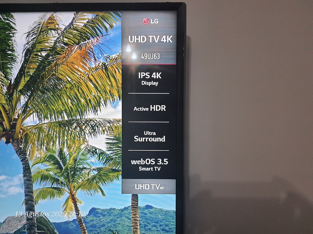 LG-WİFİ-DAHİLİ UYDU-UHD-4K-IPS-EKRAN-SISTEM-WEBOS 3.5-49'INC - 7