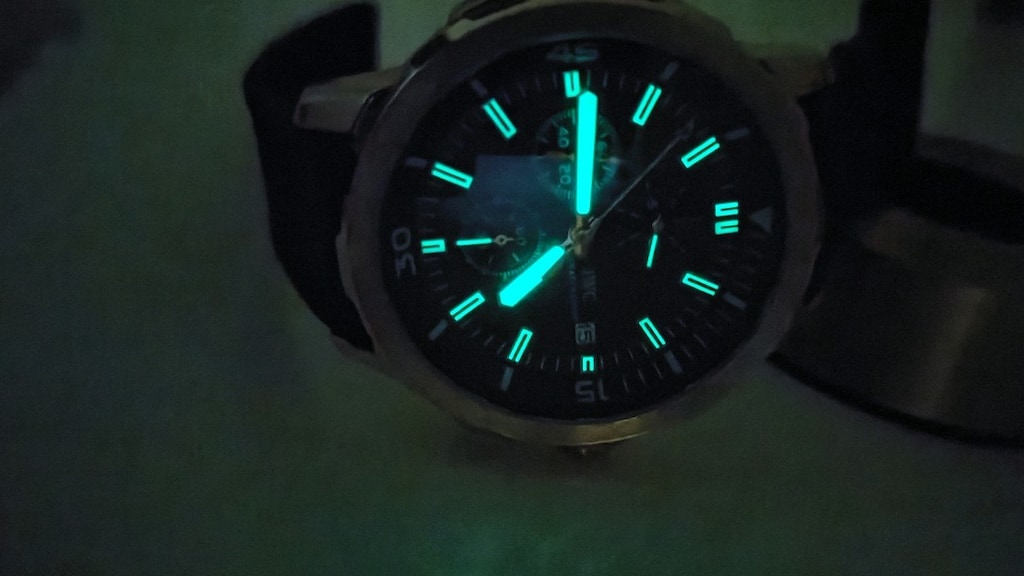 Saat IWC Schaffhausen isviçre kol saati - 7