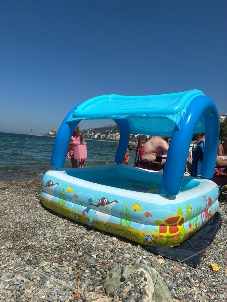 Gölgelikli çocuk havuzu - 5