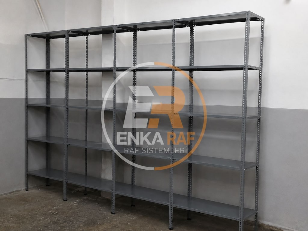---İSTENİLEN ÖLÇÜLERDE SINIRSIZ STOK ÇELİK RAF--- FABRİKADAN TESLİMAT - 3