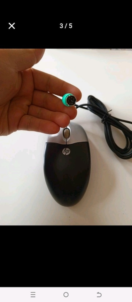 PS/2 girişli HP kablolu mouse - 3