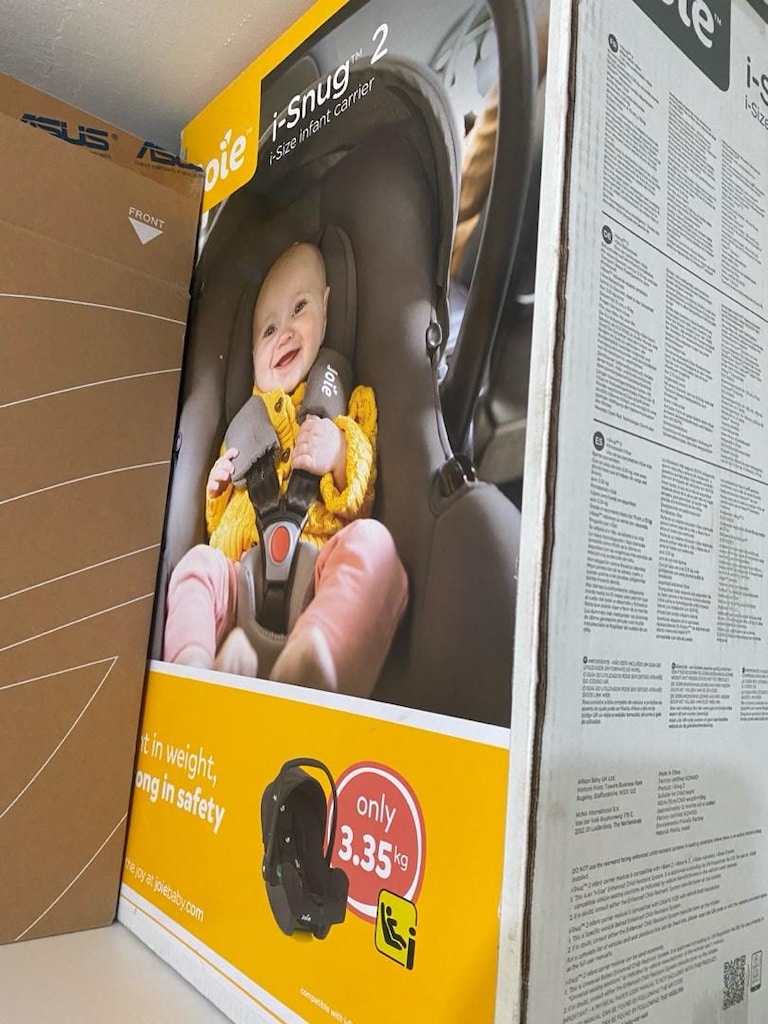 Joie versatrax bebek arabası ve Joie i-snug 2 ana kucağı - 9