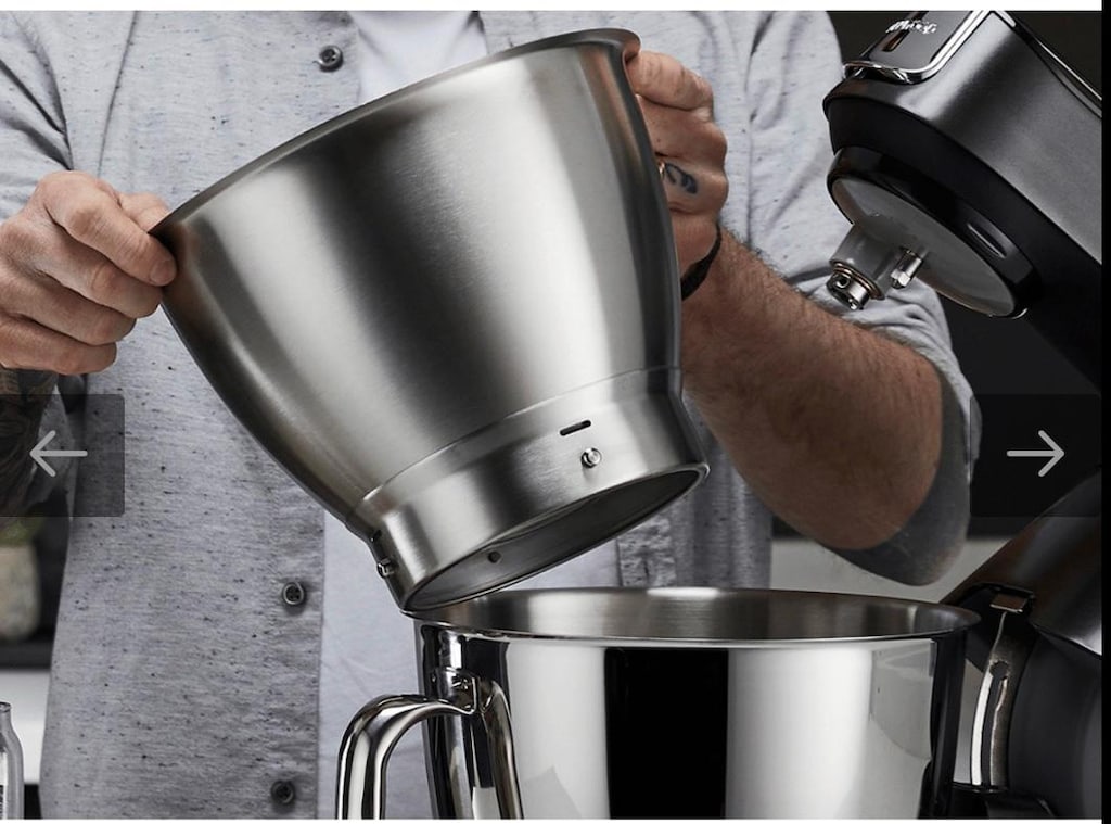 Kenwood Titanium Chef Baker Autograph 1200W Çift Hazneli Siyah Mutfak - 4