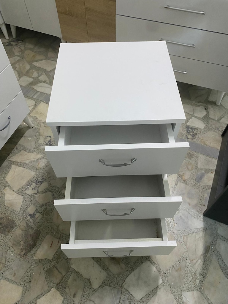 3 çekmeceli komodin şifonyer - 7