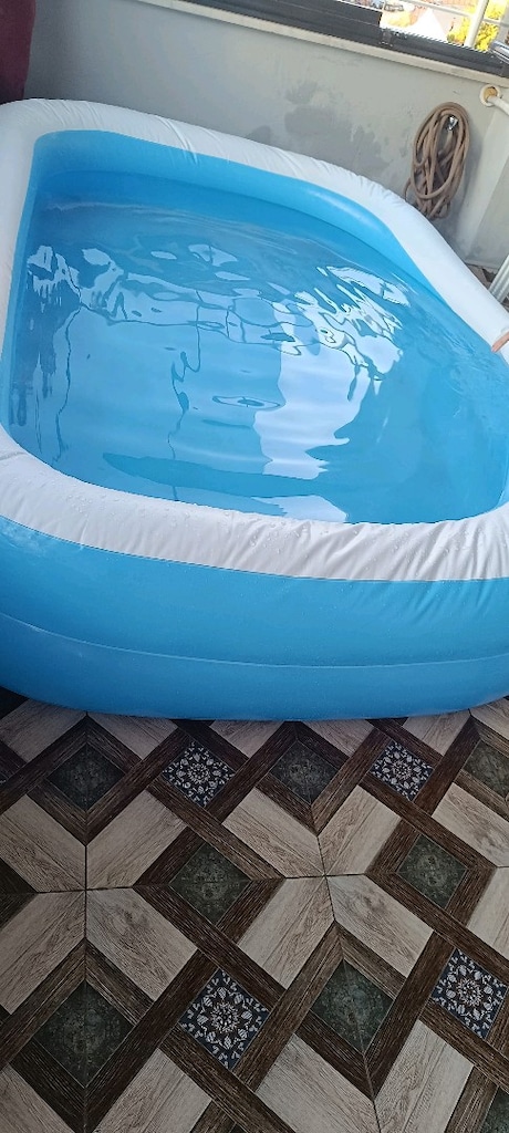 Walke Şişme Aile Havuzu 262x175x51 cm Büyük Boy Dikdörtgen Havuz - 6