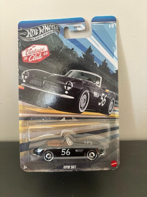 silver series kapalı kutu temiz hotwheels