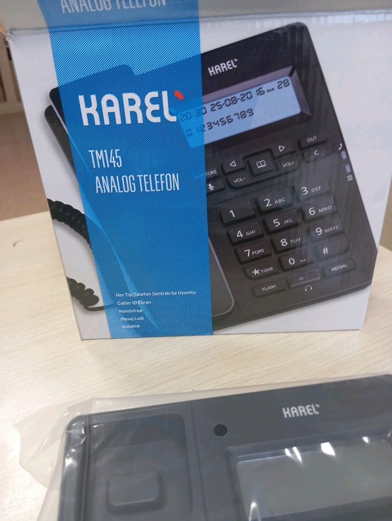 Yeni Sıfır Orjinal kutusunda Karel TM-145 mikrofonlu model - 2
