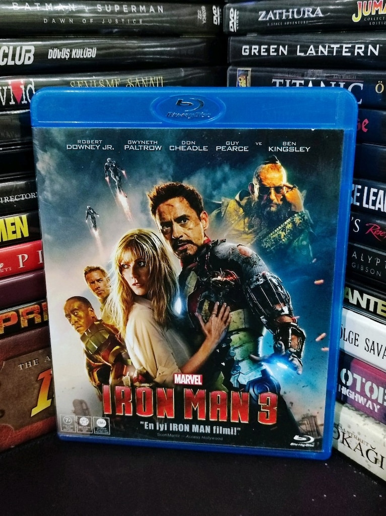 Iron Man 3 Bluray Film 2D