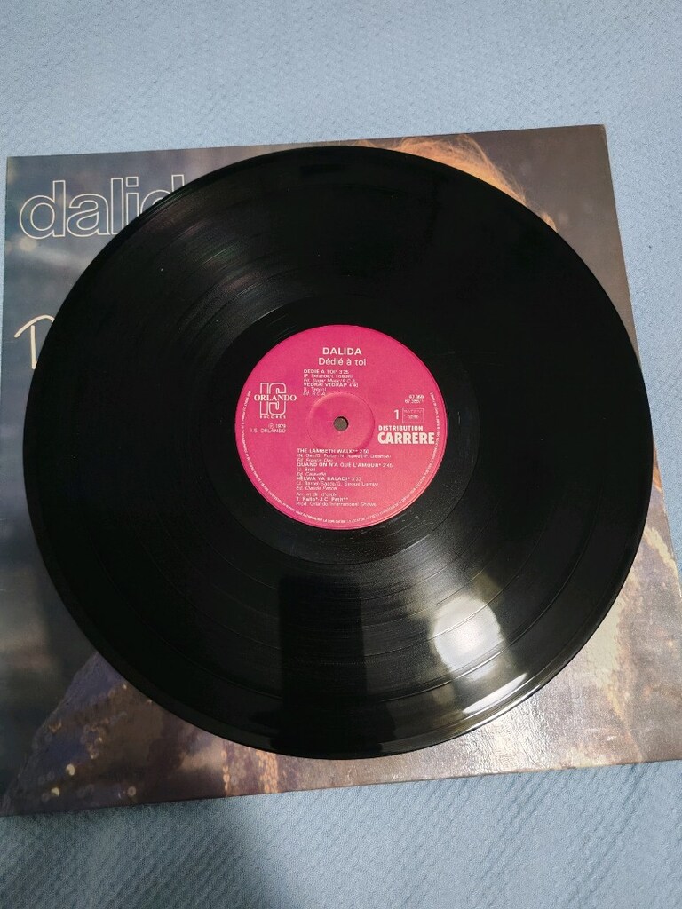 Dalida & Dedie A Toi, Monday Tuesday LP - 6