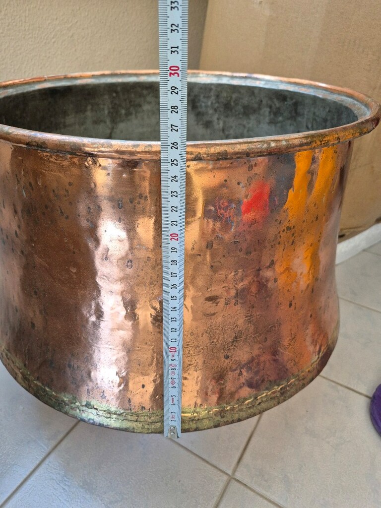 otantik eski bakir kazan - 2