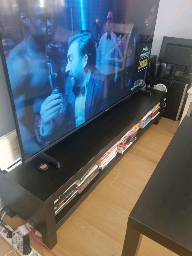 Orta sehpa tv ünitesi duvar rafı - 5