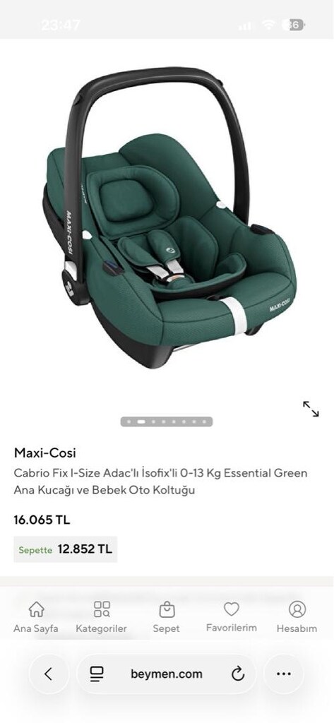 maxi- cosi puset ve adaptörler - 11