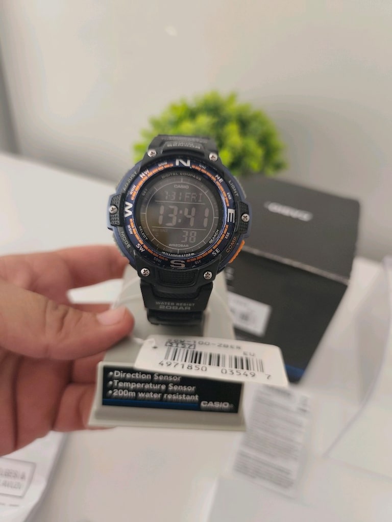 Orjinal Casio Sgw-100 Pusula/Termometre HATASIZ - 15