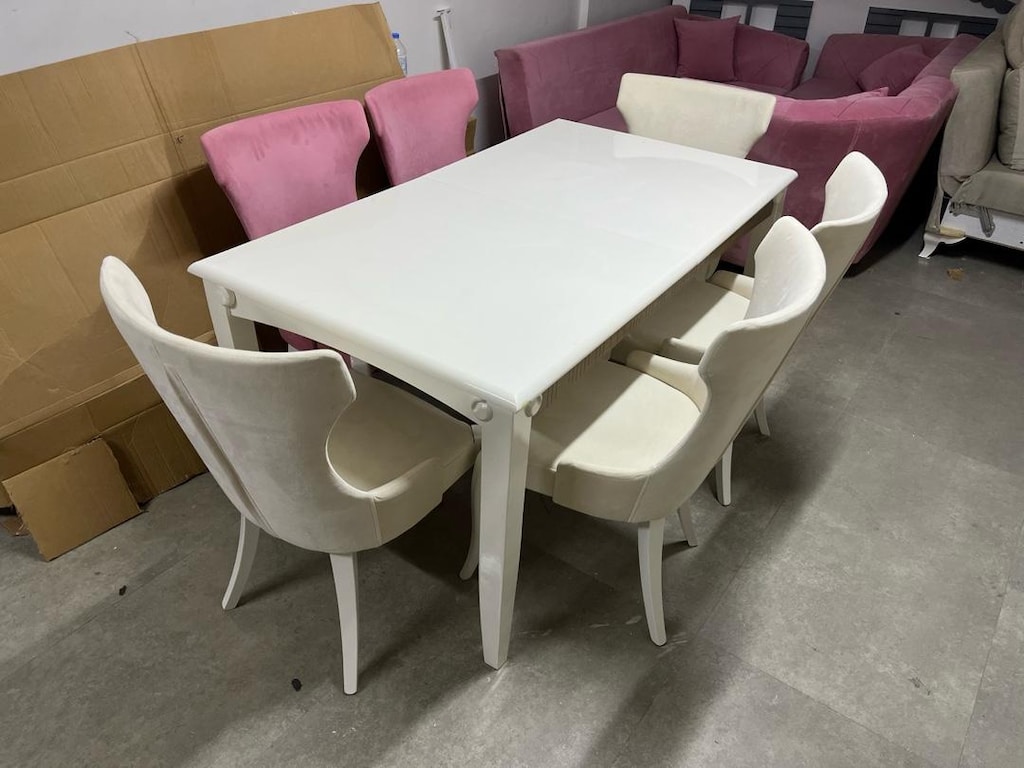 6 SANDALYELİ SALON MASA TAKIMI - 2