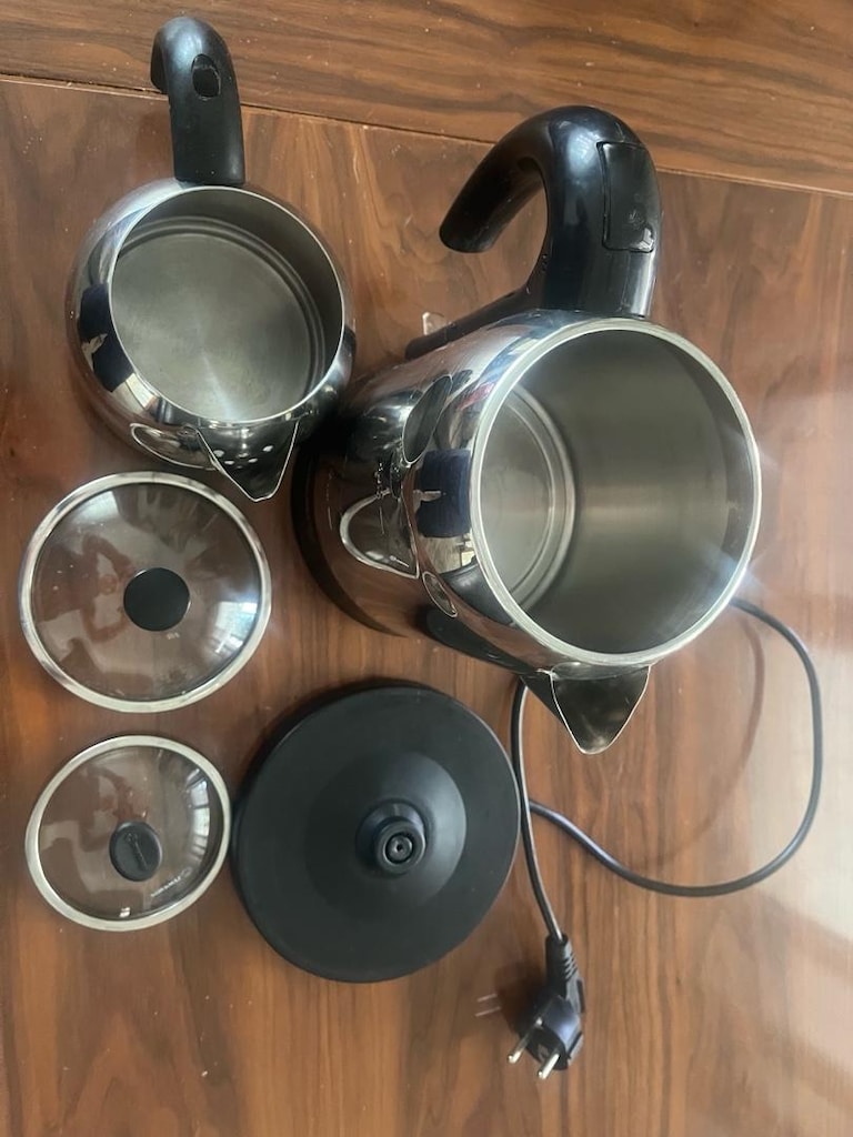 Korkmaz elektirikli krom Çelik çay seti - 2