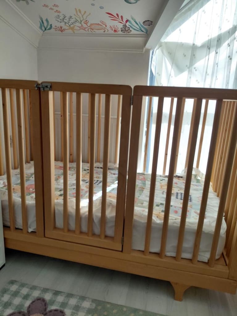 Montessori Bebek Karyolası Beşiği Bebek Yatağı - 7