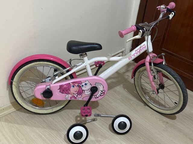 btwin decathlon 500 rockrider 16jant 3-9yaş çocuk bisiklet DOCTOGİRL