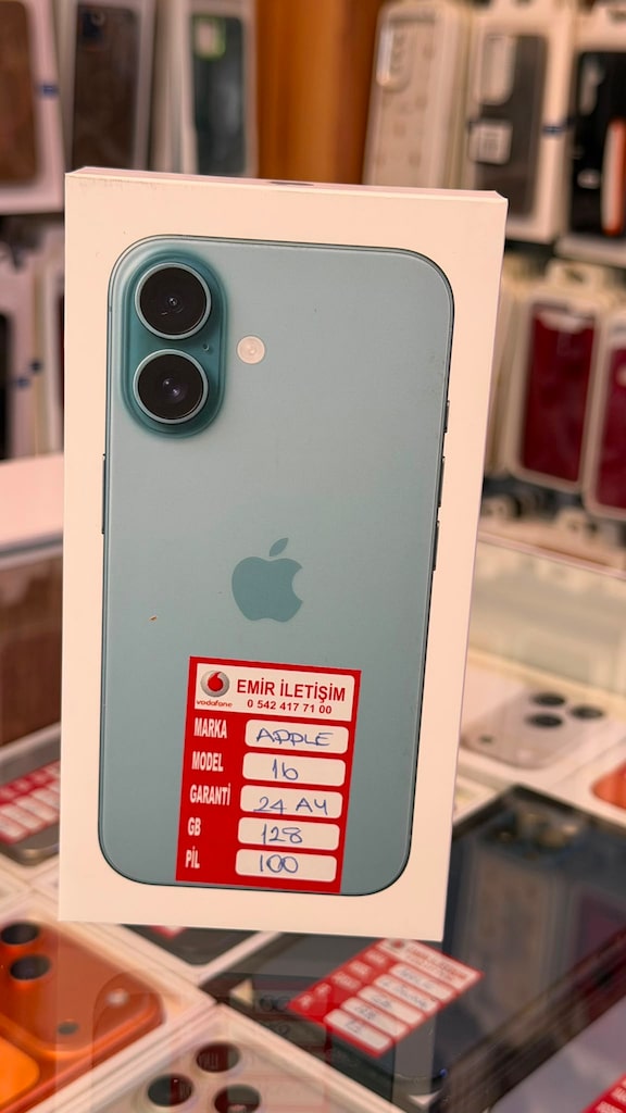 iphone 16 128 gb kapalı kutu 24 ay apple garantili takasa açık - 7