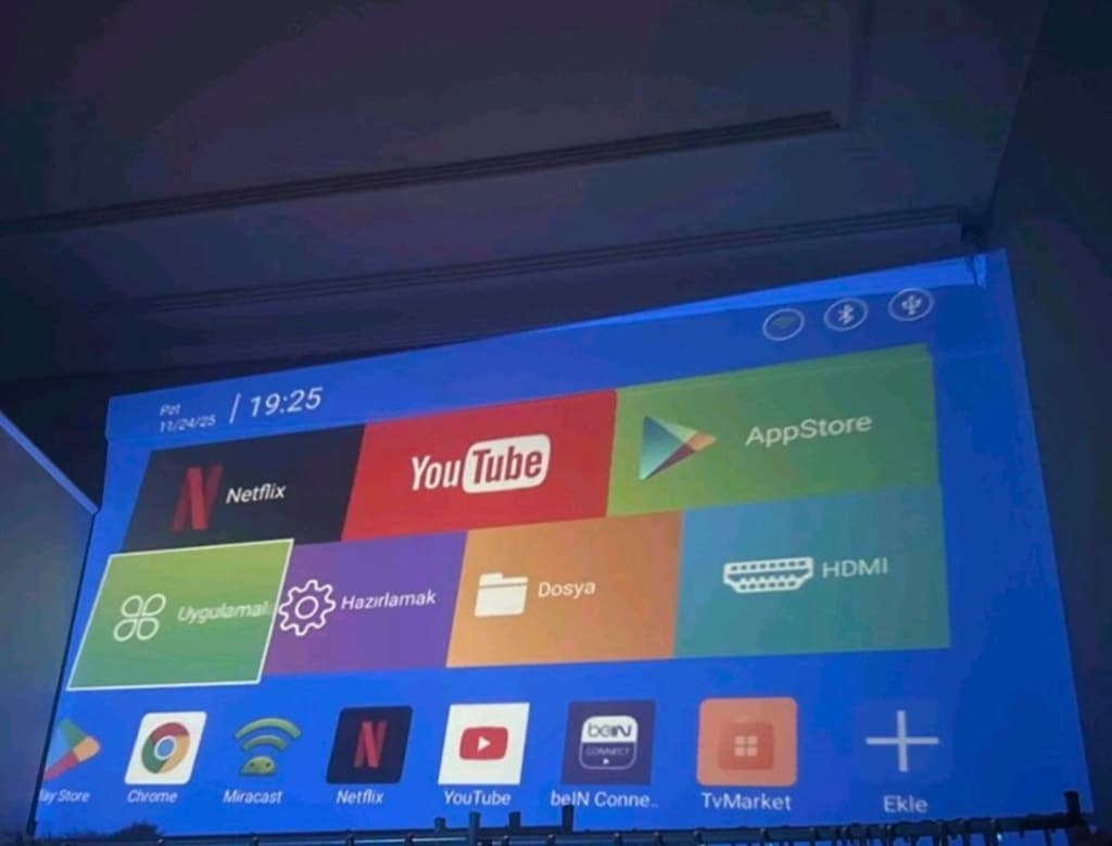 Projeksiyon cihazı (Android işletim sistemi) - 9