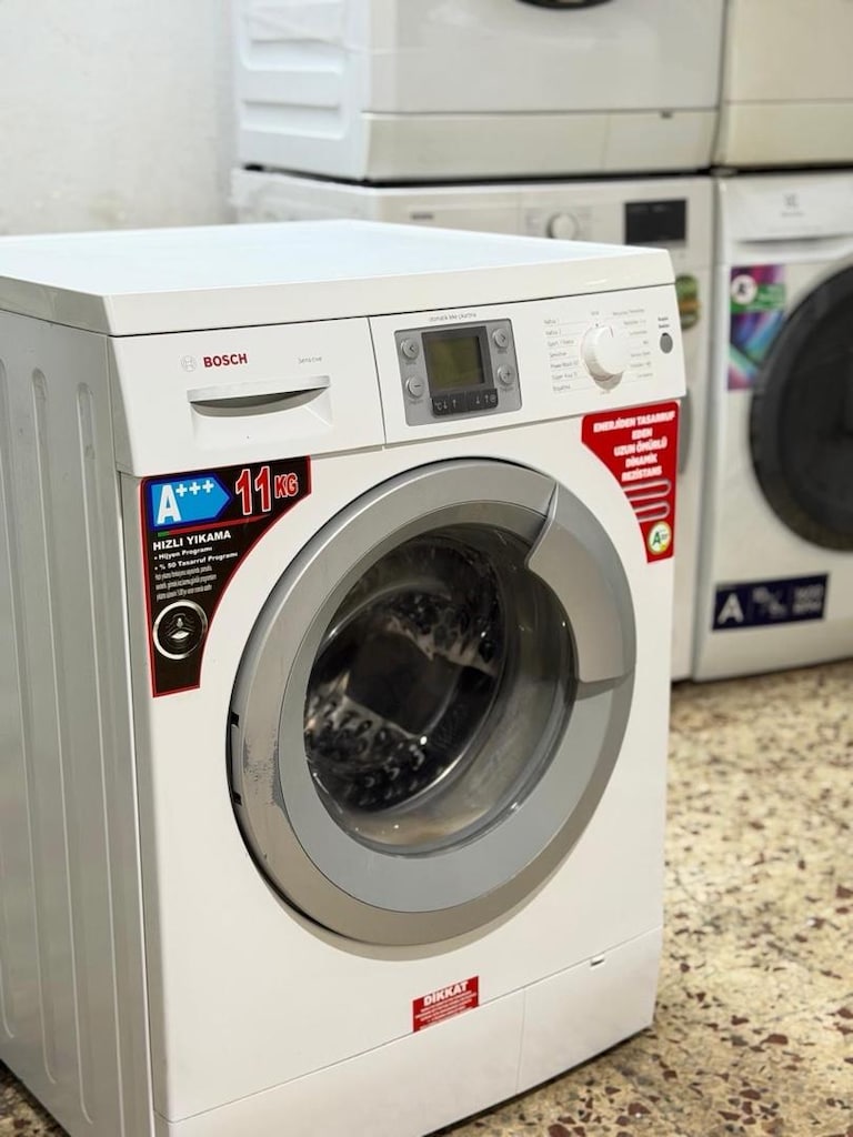 BOSCH MARKA 11 KİLO ÇAMAŞIR MAKİNESİ TERTEMİZ - 2
