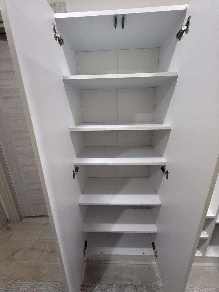 Beyaz Portmanto Ayakkabılık - 3