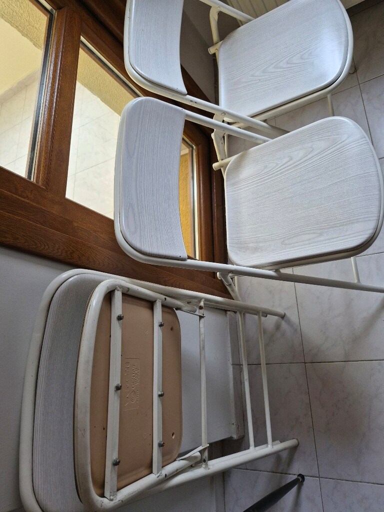Katlanır sandalye 3 Adet - 8