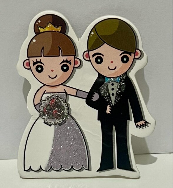 Kol Kola Gelin Damat Plastik Sticker 50