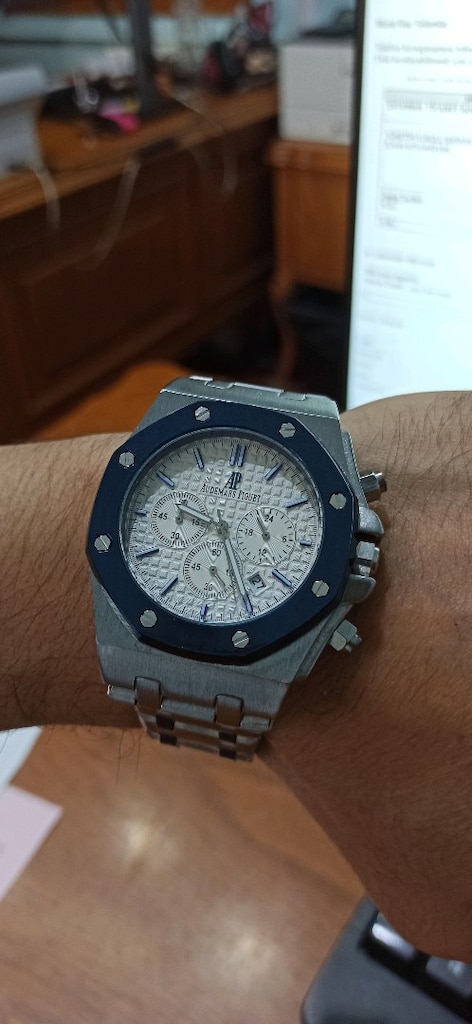 Audemars Piguet fonksiyonlu pilli kol saati - 4
