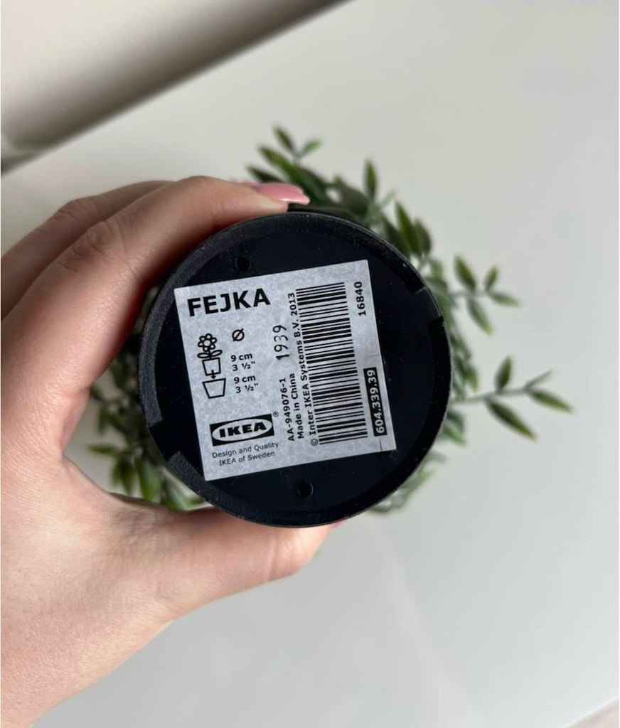 Ikea seramik saksı - 5