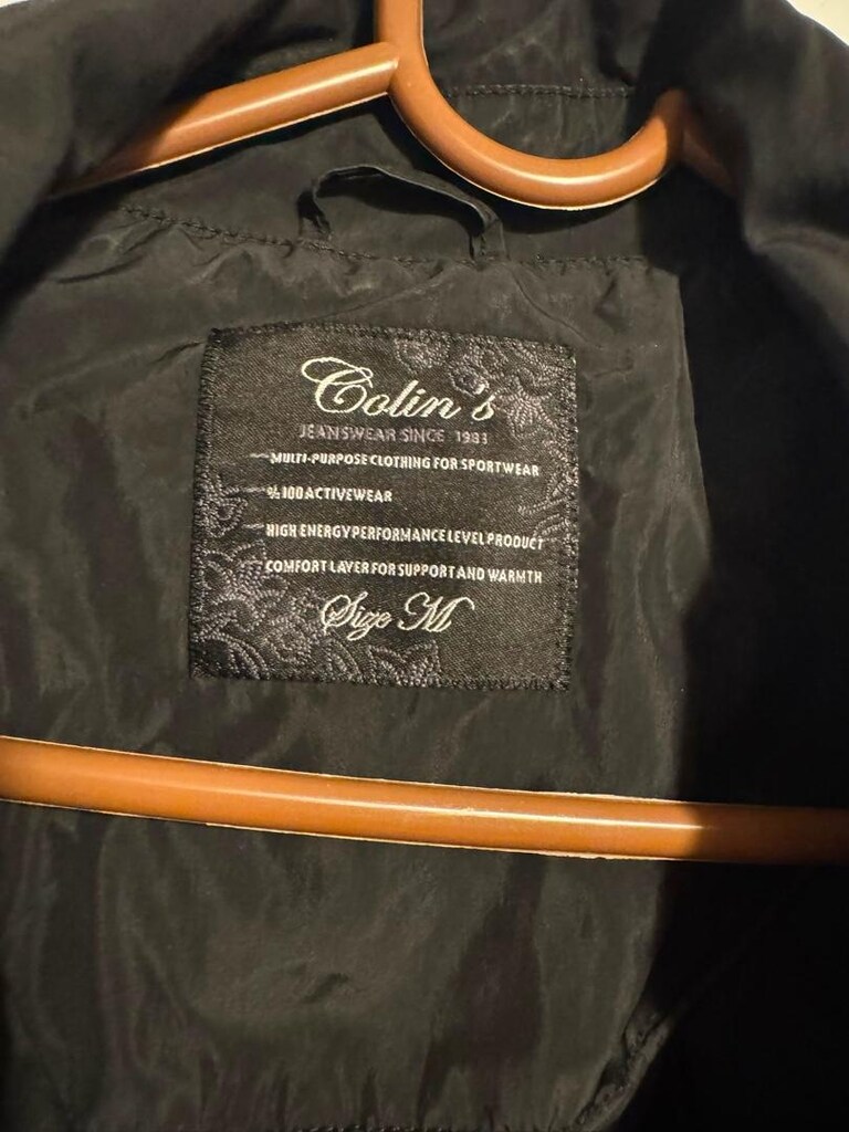 siyah Colins kadın trench coat - 3