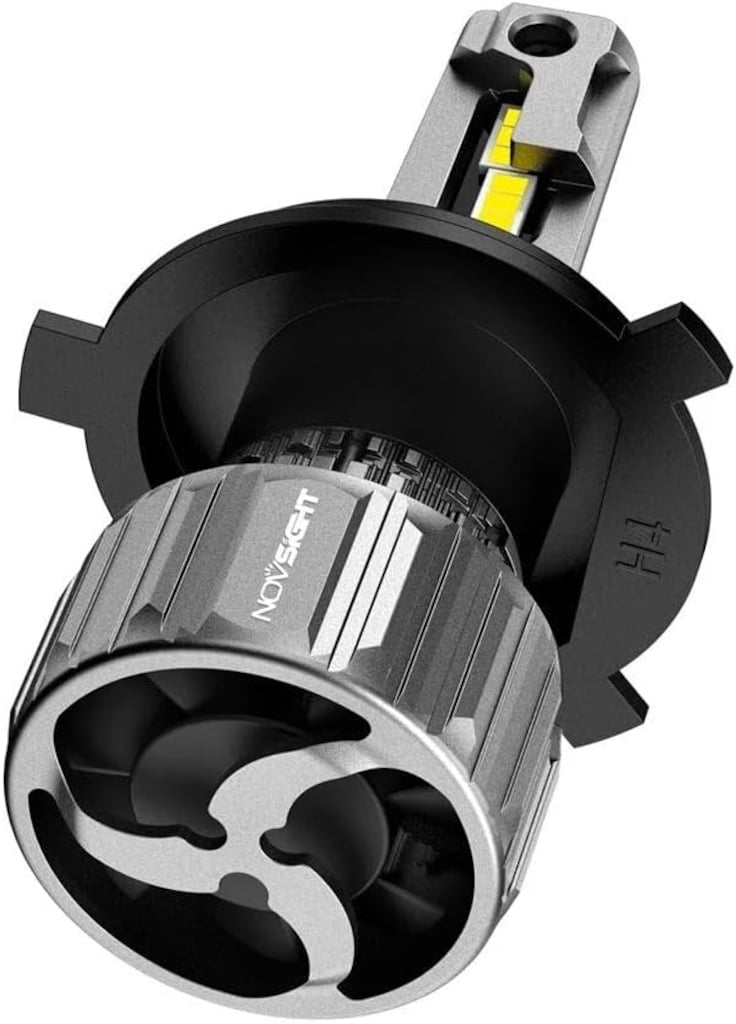 Sıfır Novsight A500-N50 Led Far Ampulü H4 Soket 70Watt 15000 Lümen - 6