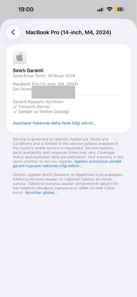 2 yıl Apple türkiye garantili macbook pro M4 çipli 14” 512 gb ssd - 3
